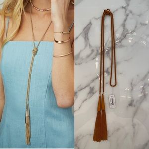 Kendra Scott Phara Necklace burnt orange